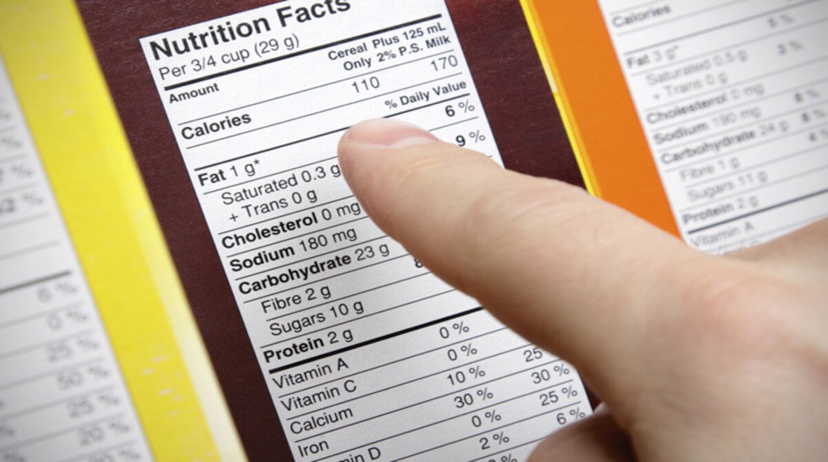 nutrition myth food labels